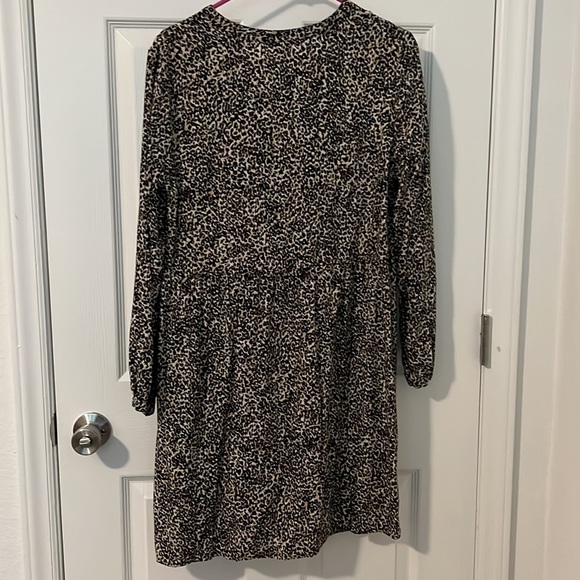 Old Navy Leopard Tassel Swing Dress - Picture 3 of 7